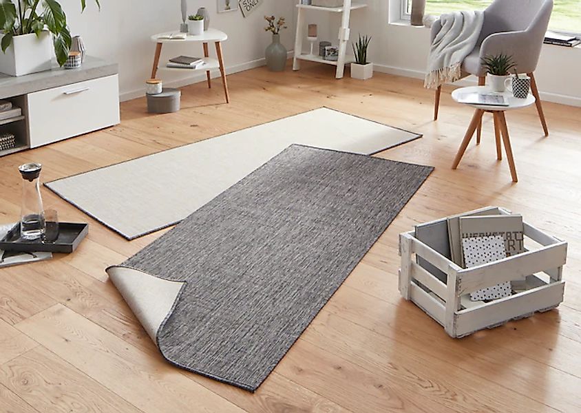 HANSE Home Teppich »Miami Wendeteppich«, rechteckig, 5 mm Höhe, In-& Outdoo günstig online kaufen
