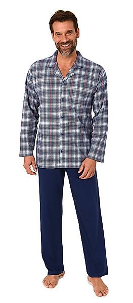 Normann Pyjama Normann Herren Langarm Pyjama zum durchknöpfen, auch in Über günstig online kaufen