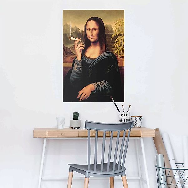 Reinders Poster "Poster Mona Lisa joint", Menschen, (1 St.) günstig online kaufen