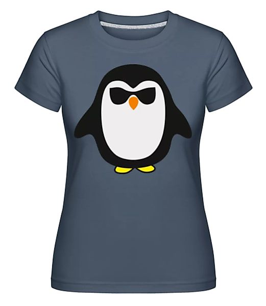 Cooler Pinguin Schwarze Brille · Shirtinator Frauen T-Shirt günstig online kaufen