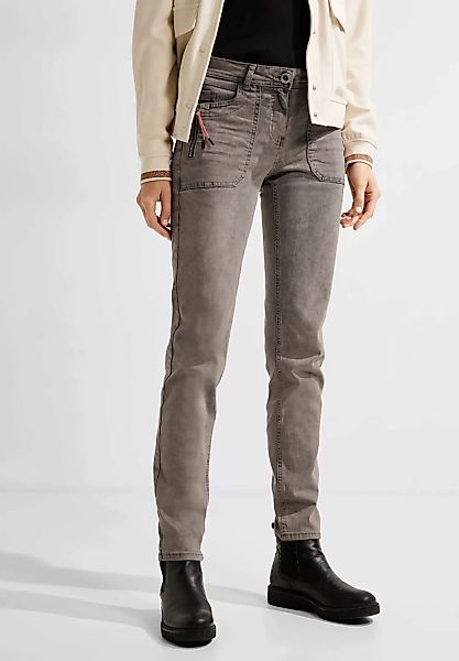 Cecil Slim-fit-Jeans Damenjeans Style Toronto Mit modischer Waschung, Tasch günstig online kaufen