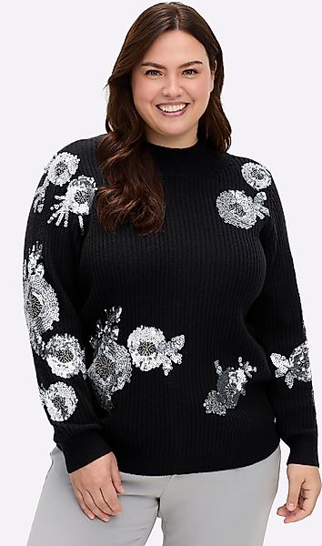 sheego by Joe Browns Stehkragenpullover "Pullover" günstig online kaufen