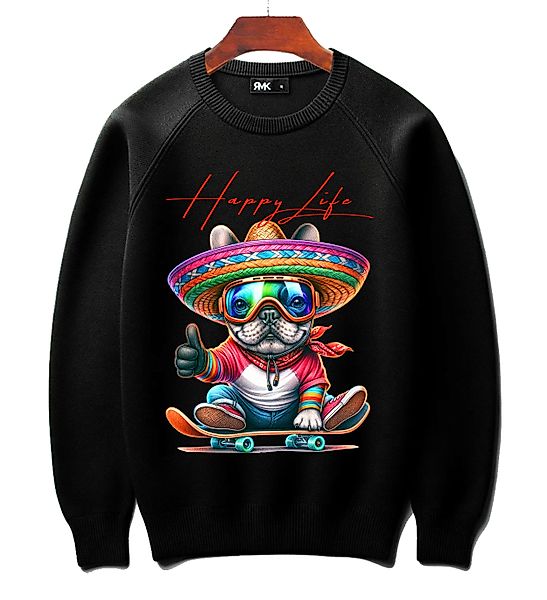 RMK Rundhalspullover Herren Pullover Langarmshirt Sweatshirt günstig online kaufen
