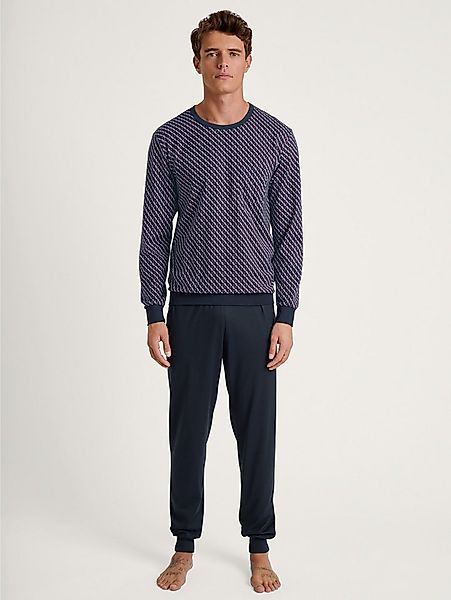 CALIDA Pyjama Relax Imprint (2 tlg) mit zeitlosem Design günstig online kaufen