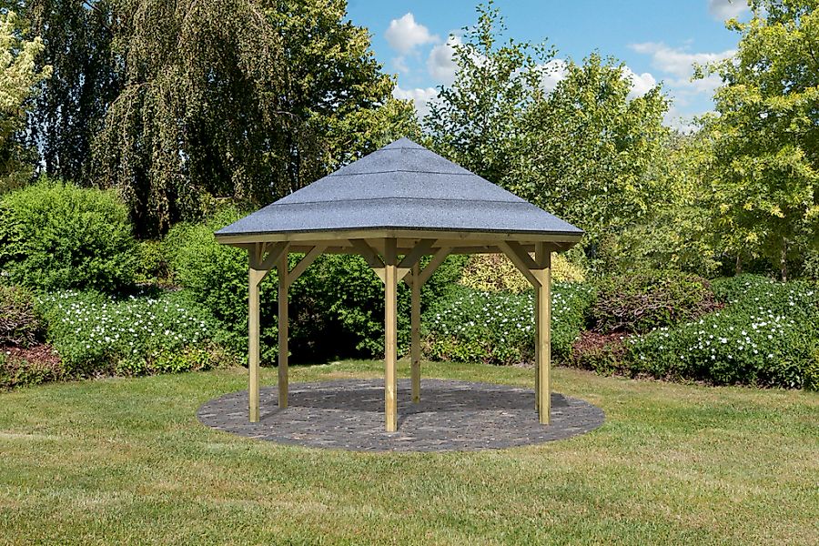 Karibu Pavillon "Oslo 2", BxTxH: 392x451x315 cm günstig online kaufen