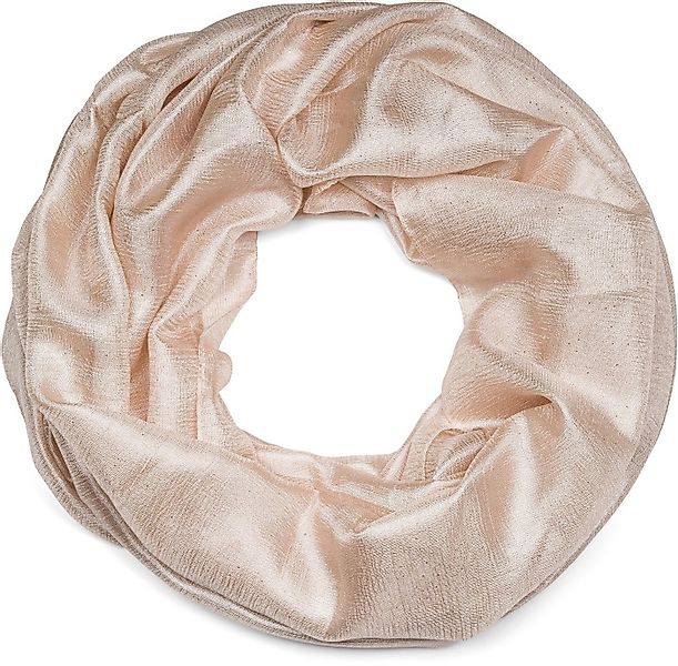 styleBREAKER Loop Seidiger Einfarbiger Loop Glitzer, (1-St) günstig online kaufen