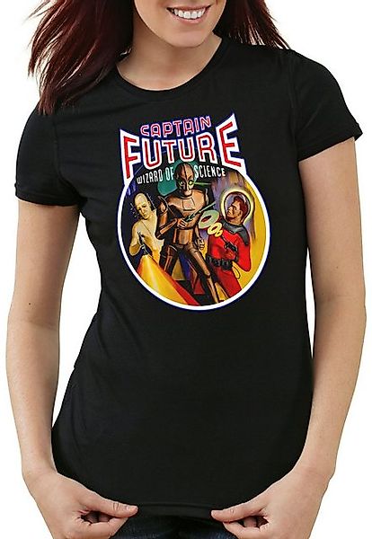 style3 T-Shirt Cpt Future Wizard of Science raumschiff captain the big bang günstig online kaufen