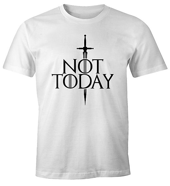 MoonWorks Print-Shirt Herren T-Shirt Not Today günstig online kaufen