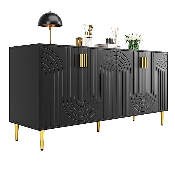 HAUSS SPOLE Sideboard mit einzigartigem Wellendesign günstig online kaufen