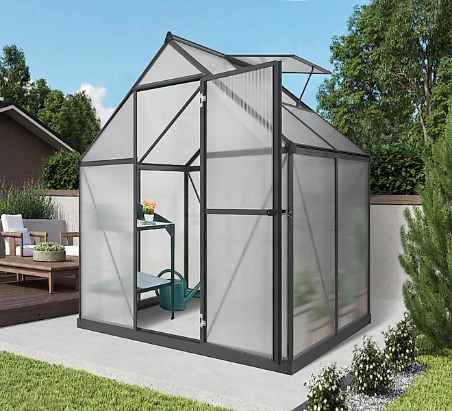 KONIFERA Gewächshaus "Murcia" mit Fundamentrahmen günstig online kaufen