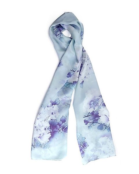 MayTree Seidenschal Pfingstrose, 55 x 175 cm, leichter Damen-Schal, alljähr günstig online kaufen
