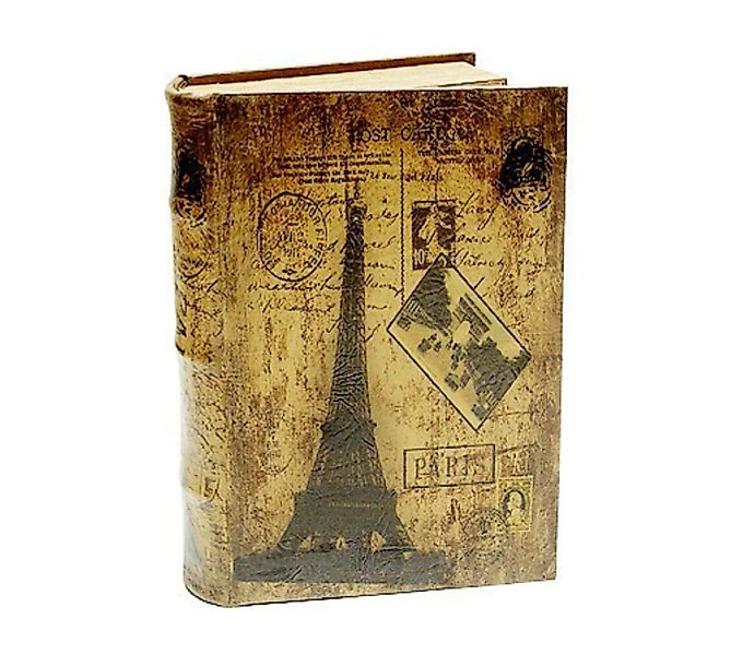 Hohles Buch Geheimfach PARIS EIFFELTURM Nostalgie Buchsafe 25,5cm günstig online kaufen