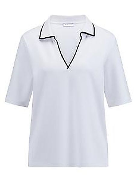 Polo-Shirt Peter Hahn weiss günstig online kaufen
