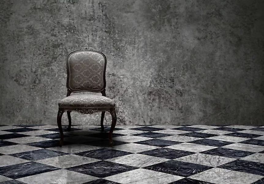Papermoon Fototapete »Stuhl in Raum« günstig online kaufen
