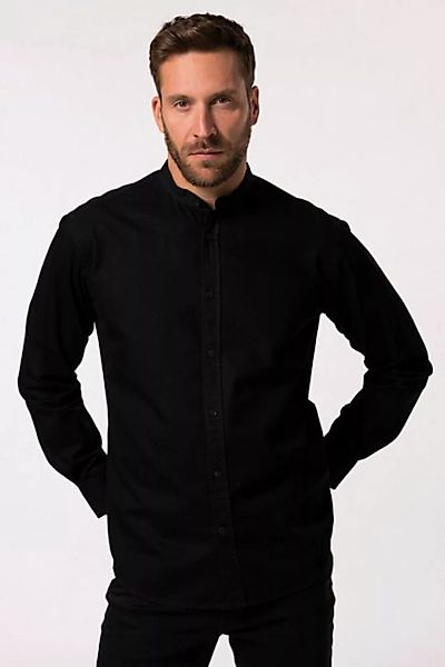 JP1880 Businesshemd JP 1880 Jeanshemd Langarm Stehkragen Modern Fit günstig online kaufen