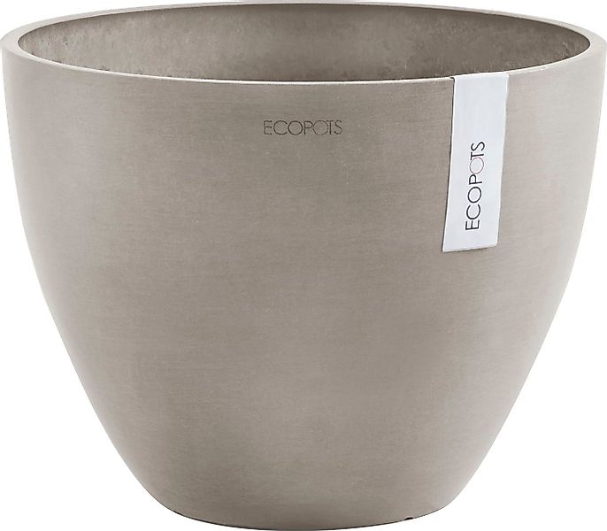 ECOPOTS Blumentopf ANTWERP Taupe, BxTxH: 50x50x37,5 günstig online kaufen