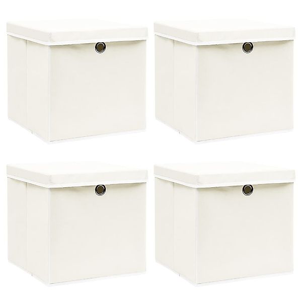 Vellora Aufbewahrungsbox Aufbewahrungsboxen mit Deckel 4 günstig online kaufen
