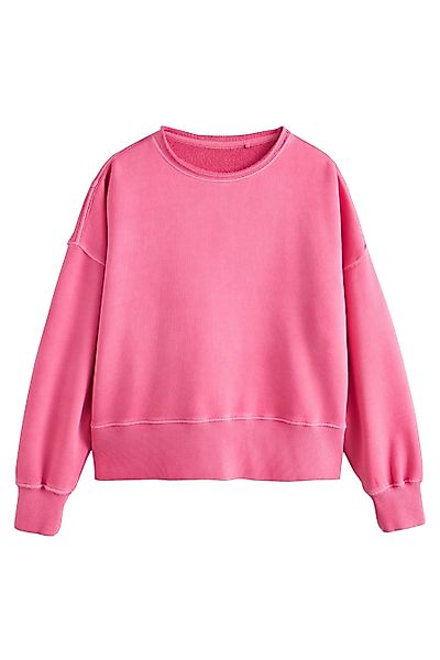 Next Sweater Sweatshirts mit fransigem Saum günstig online kaufen