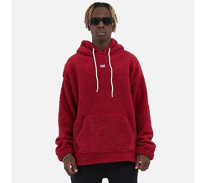 COFI Casuals Hoodie Teddy Basic Hoodie Teddyfell Sweater Pullover Oversize günstig online kaufen
