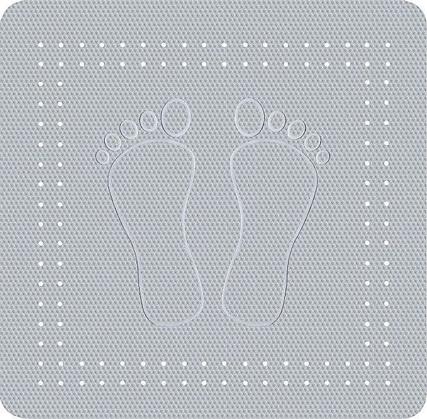 Kleine Wolke Badaccessoire-Set Duscheinlage "Foot", Uni günstig online kaufen