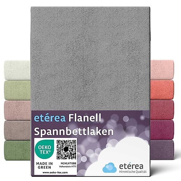 etérea Himmlische Qualität Spannbettlaken Flanell Spannbetttuch günstig online kaufen