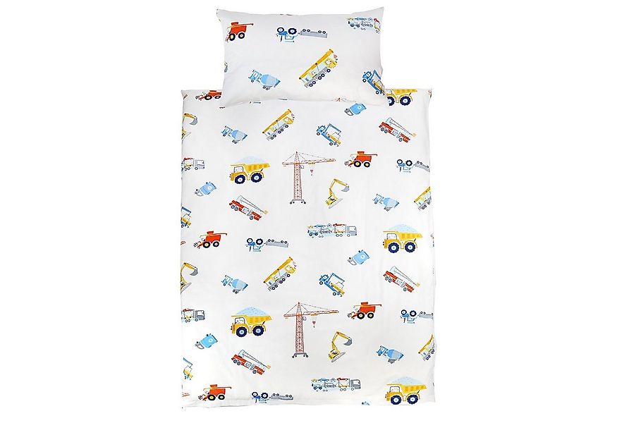 KEAYOO Kinderbettwäsche GCC, Baumwolle, 2 teilig, Autos Muster 100% Baumwol günstig online kaufen