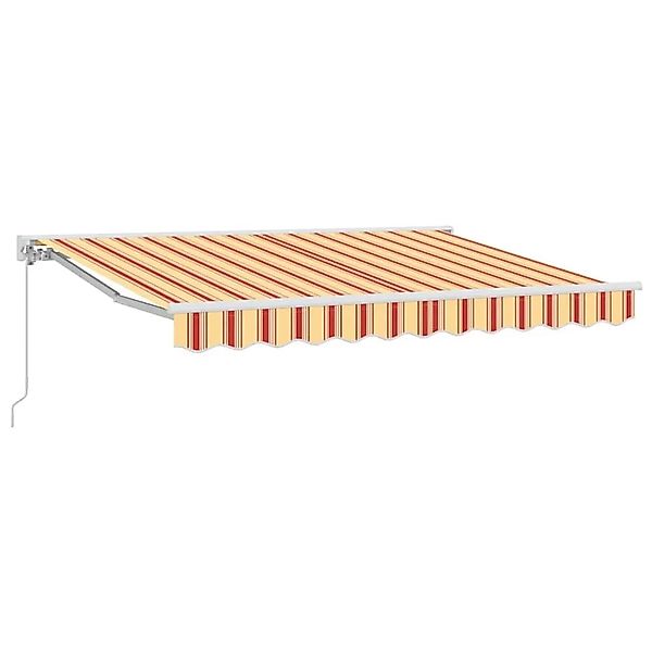 vidaXL Einziehbare Markise Mehrfarbig 350 x 200 cm 3329685 günstig online kaufen