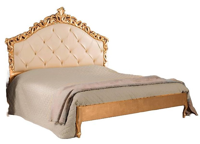 Xlmoebel Bett Luxuriöses Doppelbett mit Polsterung im Chesterfield-Stil (1- günstig online kaufen