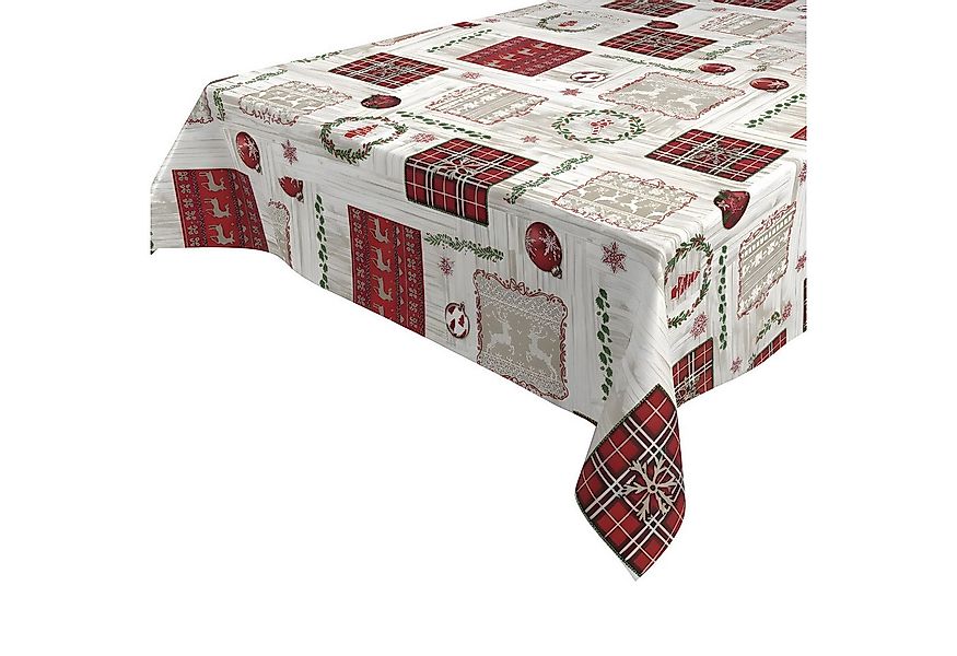 Beautex Tischdecke Wachstuchtischdecke abwischbar Tischdecke RUND ECKIG, We günstig online kaufen