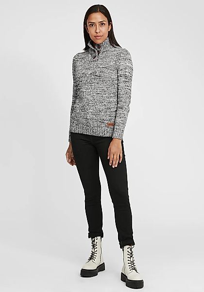 OXMO Strickpullover OXPhilicita Strickpulli mit hochabschließendem Kragen günstig online kaufen
