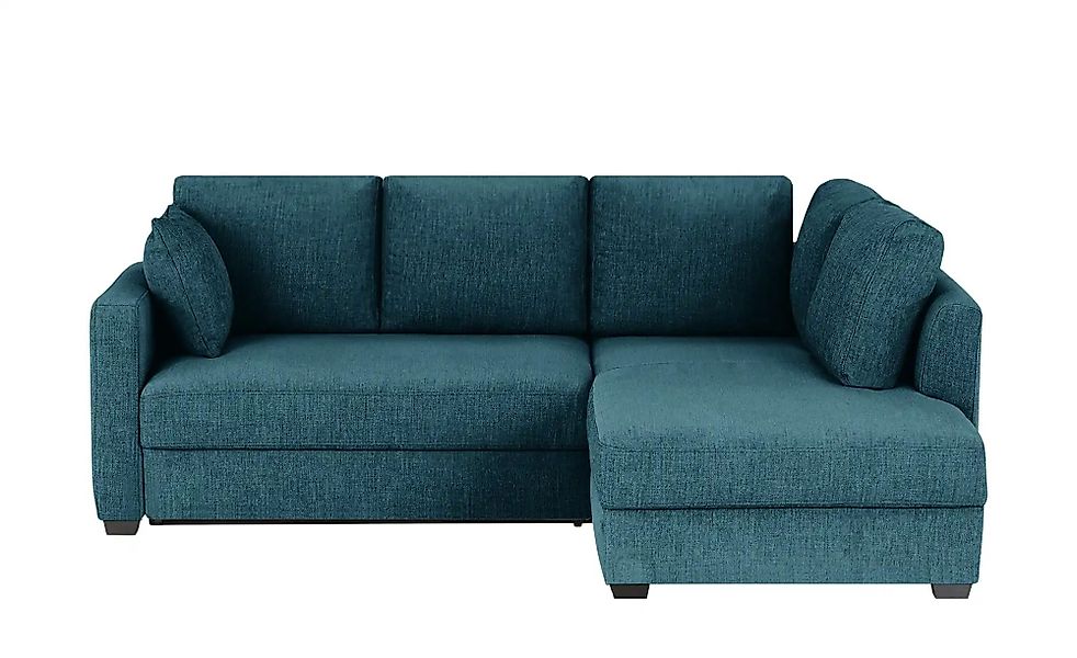 bobb Ecksofa  Lisa de Luxe ¦ türkis/petrol ¦ Maße (cm): B: 235 H: 90 T: 184 günstig online kaufen