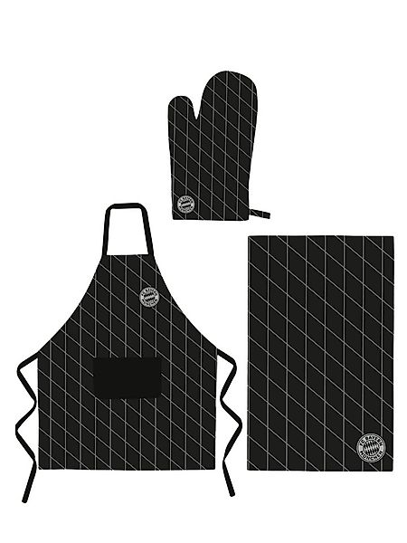FC Bayern München Grillhandschuhe FC Bayern München Grill-Set 3-teilig günstig online kaufen