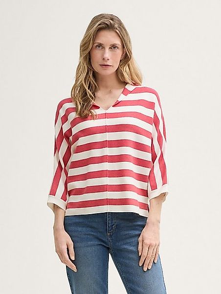 TOM TAILOR Rundhalspullover Loose Fit Strickpullover mit Kapuze günstig online kaufen