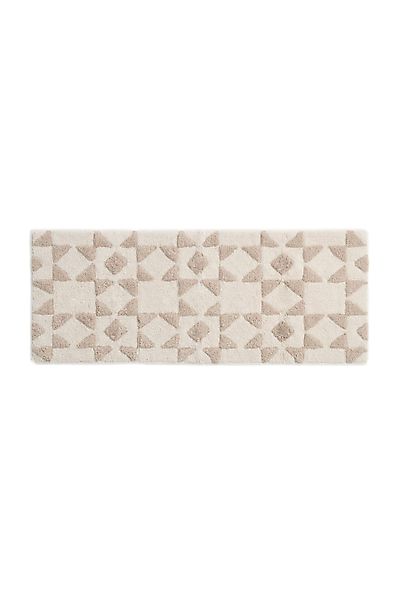 Next Badematte Badematte mit Geomuster, Baumwolle günstig online kaufen
