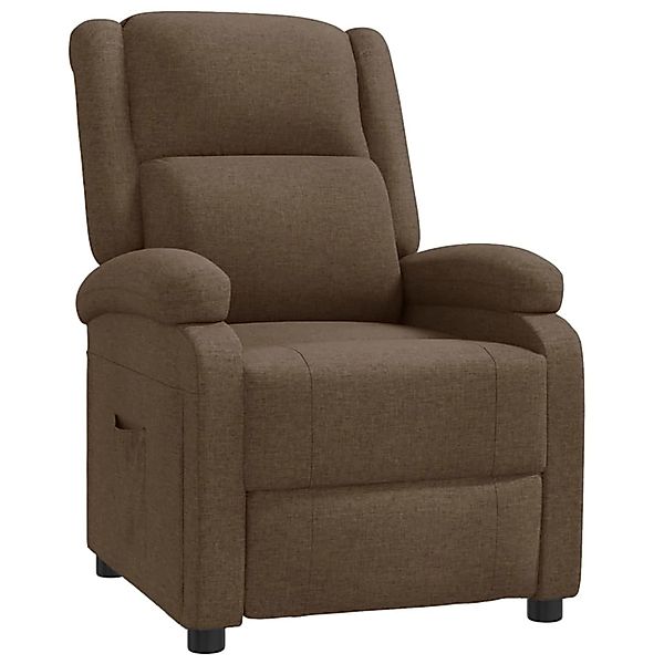 vidaXL Sessel Relaxsessel Braun Stoff (1-St) günstig online kaufen