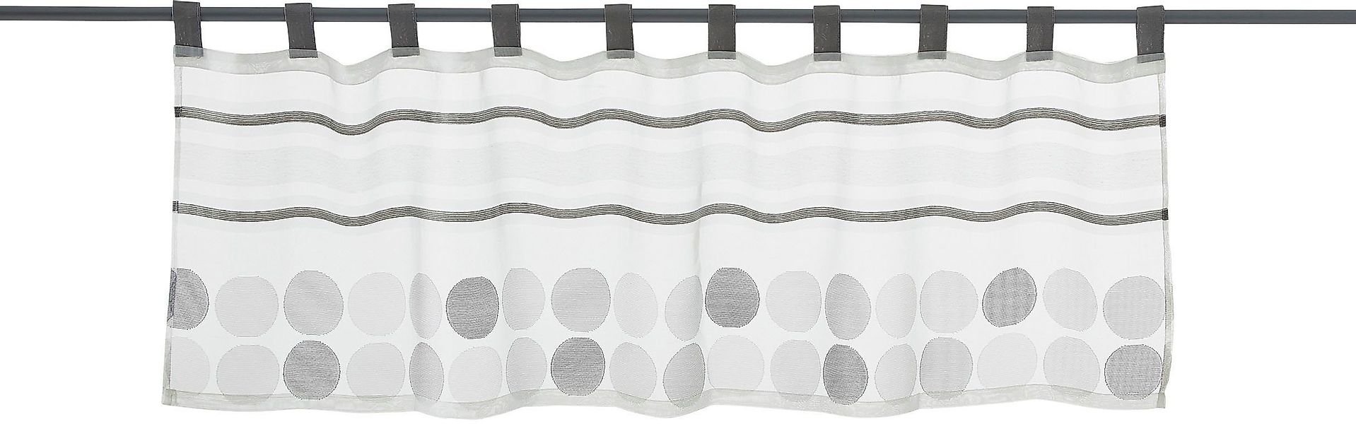 decolife Scheibengardine »Malie«, (1 St.), HxB: 45x140, Scheibengardine mit günstig online kaufen