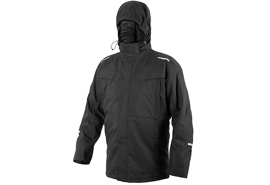 Qualitex Workwear Allwetterjacke Allwetter-Arbeitsjacke mit Kapuze, Wasserd günstig online kaufen