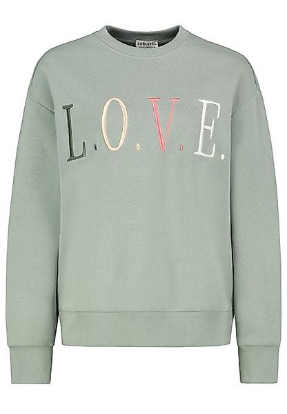 SUBLEVEL Sweatshirt Sweatshirt bestickt günstig online kaufen