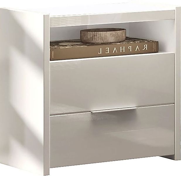 INOSIGN Nachtkommode »Malmo, Nachtschrank 2er Set, B/T/H 52/40/58 cm, mit 2 günstig online kaufen