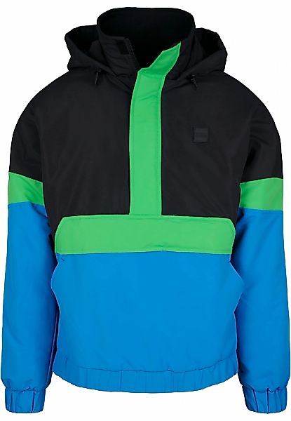 URBAN CLASSICS Allwetterjacke "Urban Classics Herren 3-Tone Neon Mix Pull O günstig online kaufen