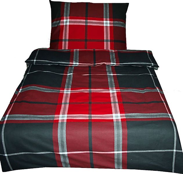 KH-Haushaltshandel Bettwäsche 2-tlg. Biber Winter Bettwäsche günstig online kaufen