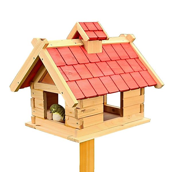 Mucola Vogelhaus Vogelhaus Vögelhäuschen Holz Vogelfutterhaus günstig online kaufen