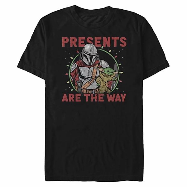 Star Wars - The Mandalorian - Mando & Child Presents Are the Way - Männer T günstig online kaufen