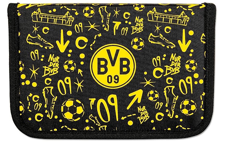 BVB Federmäppchen BVB Schüleretui gefüllt mit günstig online kaufen