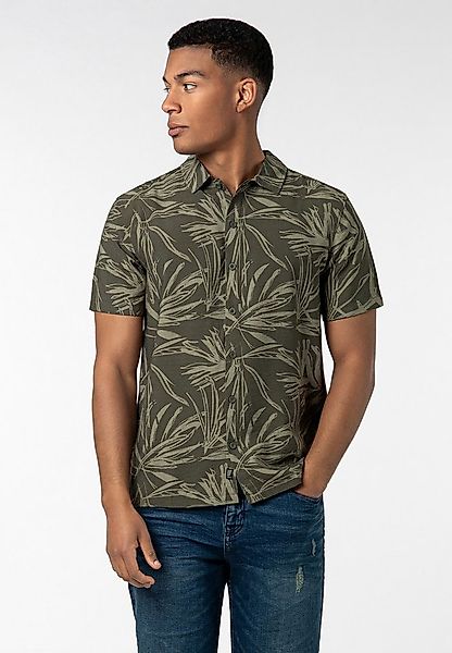 SUBLEVEL Kurzarmhemd Herren Freizeithemd allover bedruckt Freizeithemd, Ken günstig online kaufen