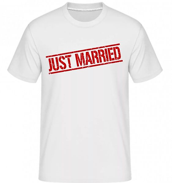 Just Married · Shirtinator Männer T-Shirt günstig online kaufen