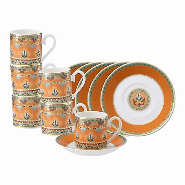 Villeroy & Boch Tasse »Espressotassen mit Untertassen Samarkand Mandarin 50 günstig online kaufen