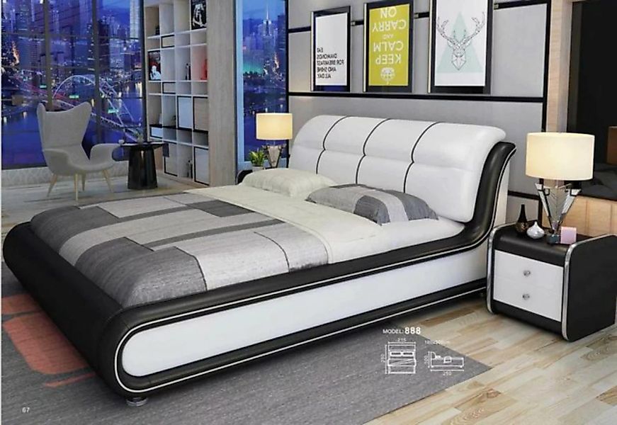 JVmoebel Bett, Doppel Betten Royal Bett Schlafzimmer Luxus Italienische Sti günstig online kaufen