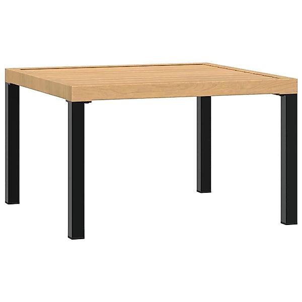 vidaXL Garten-Couchtisch Schwarz 65x65x40 cm Aluminium 4008573 günstig online kaufen