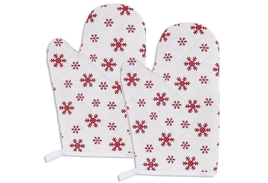 Parpalinam Topfhandschuhe Ofenhandschuhe 2er Set Weihnachten Hitzebeständig günstig online kaufen